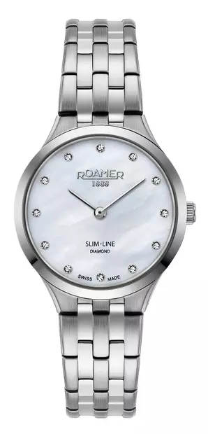 Roamer - Slim-Line Diamond - Roamer naisten rannekellot - 512847418920 - 1