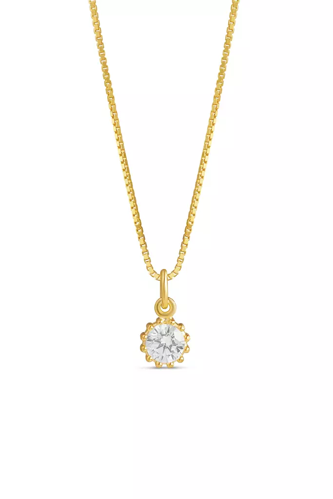 Lempikoru Kukkanen nuppu -kaulakoru - Hopeakaulakorut - 5207701450 - 1