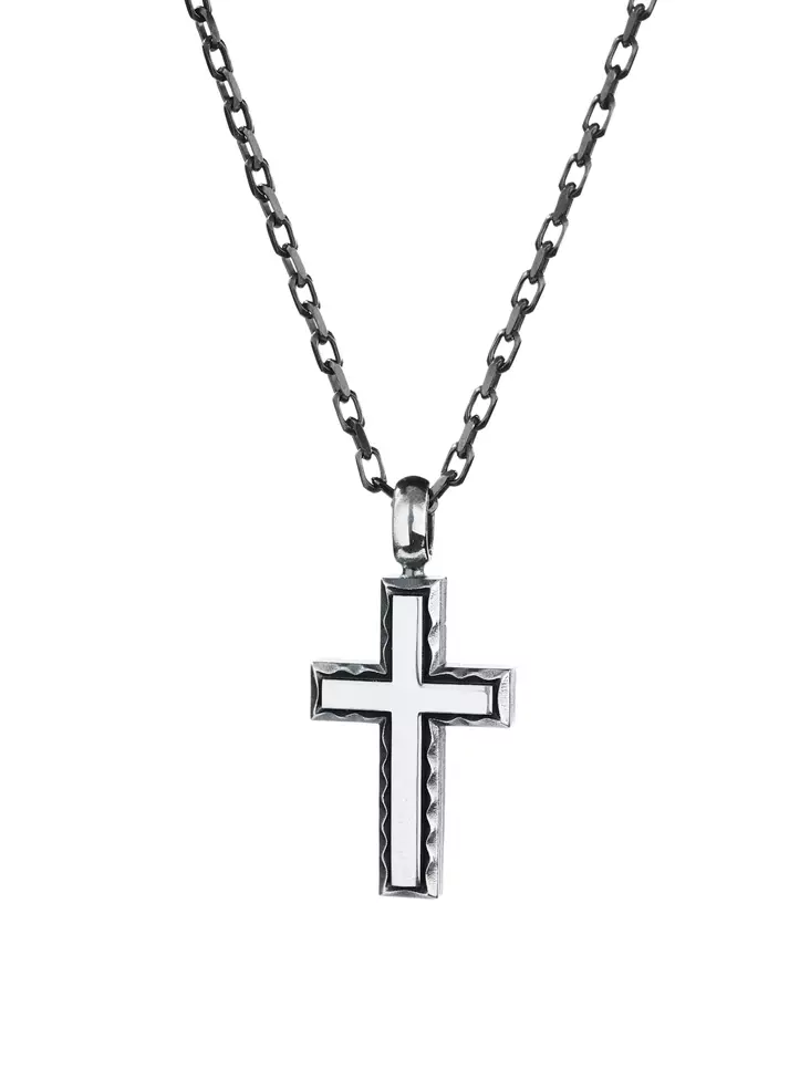 Lempikoru Leo-iso risti - Hopeakaulakorut - 4952000500 - 1