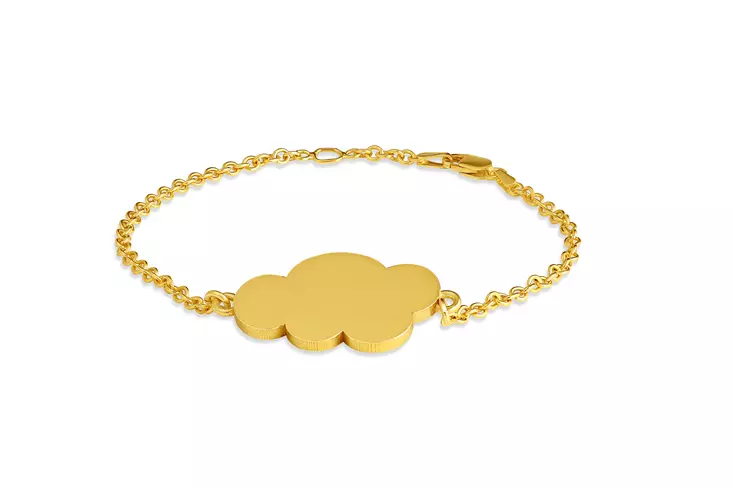 Lempikoru Pilvi -rannekoru - Hopearannekorut - 5514000190 - 1