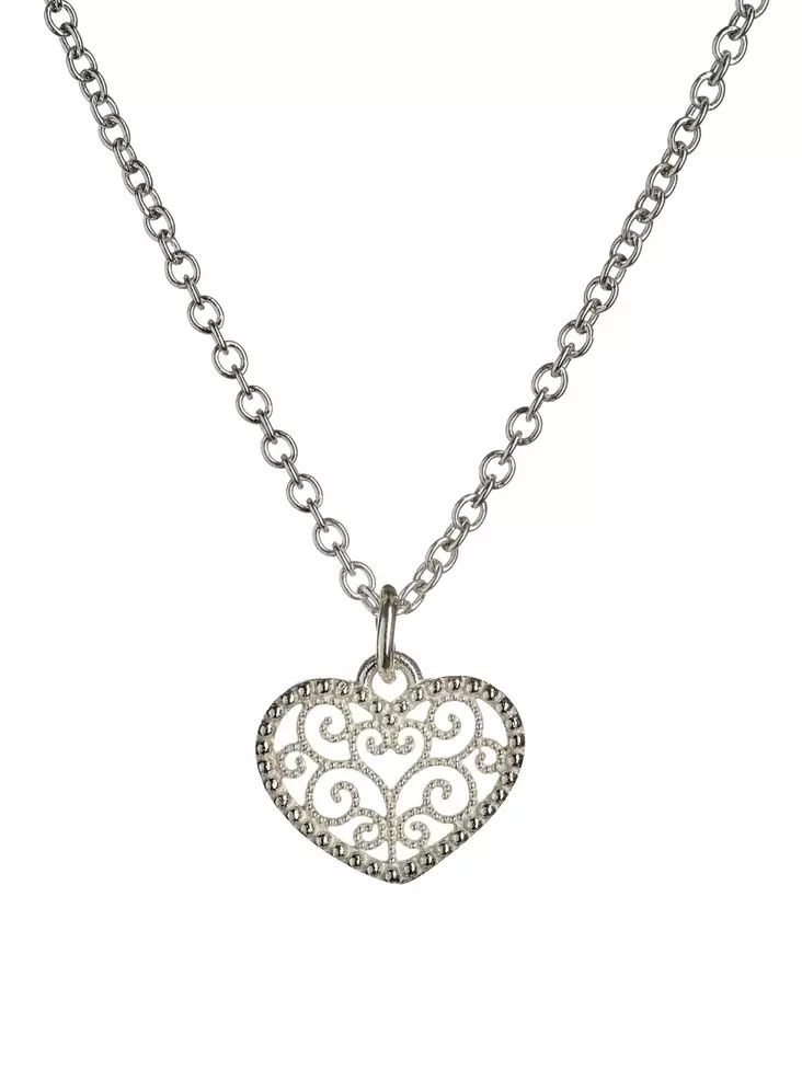 Lempikoru Sydämellinen-mini riipus - Hopeakaulakorut - 3206600450 - 1