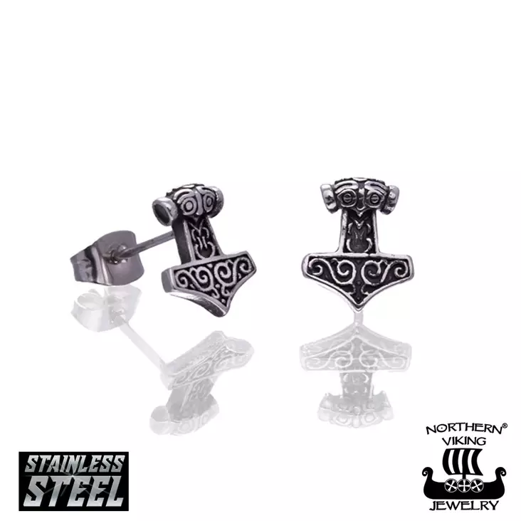 NVJ Thors Hammer korvakorut - Miesten korvakorut - NVJKK040 - 1