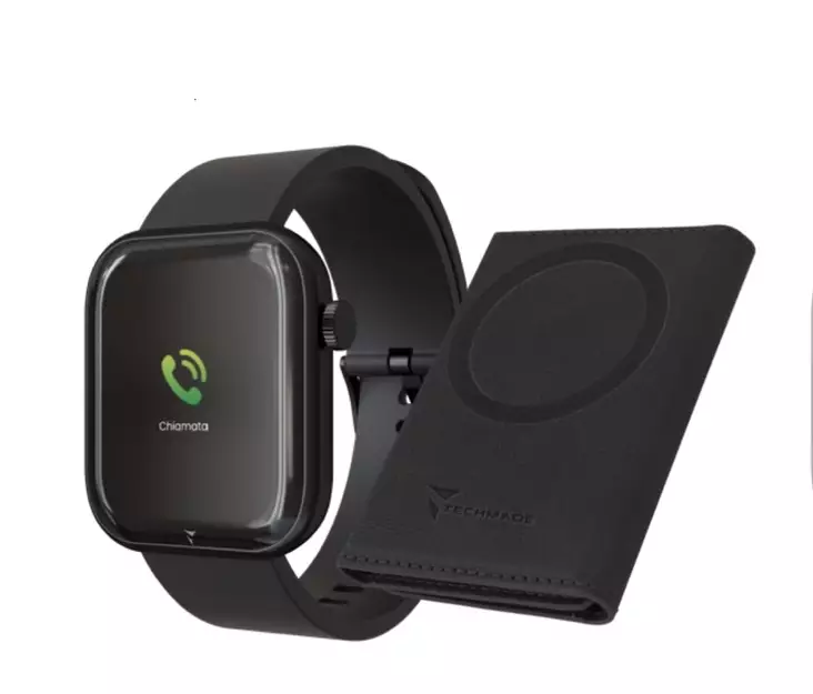 Techmade Glam älykello silikoni musta - Techmade miesten älykellot - TM-GLAM001 - 1