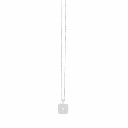 Dansk - Shimmer Star Necklace Rhodium - Muotikorut - 9c6512 - 2