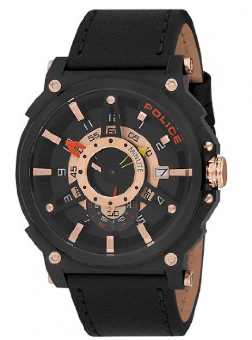 POLICE COMPASS - Police miesten rannekellot - PL.15048JSB-02 - 1