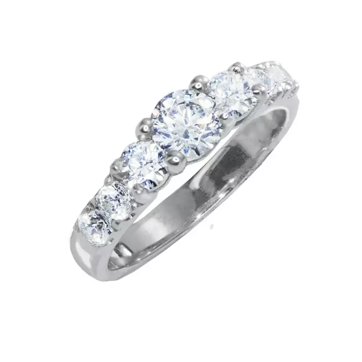 Ailio 1446B timanttisormus 1,04ct W/VS - Timantti- ja vihkisormukset - 1446B-15 - 2