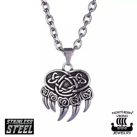 NVJ Ankkuriketju + Karhunkäpälä - Miesten kaulakorut - NVJRS107 - 1