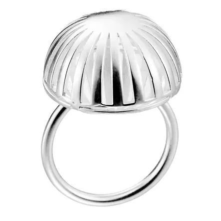 Aarikka Aisti-hopeasormus 17mm - Hopeasormukset - C1058 - 1