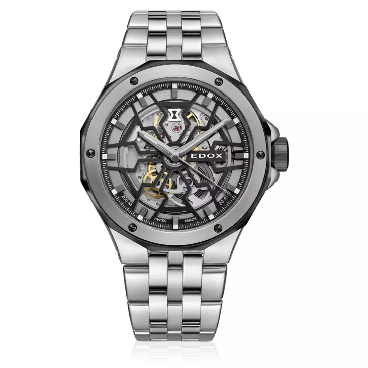 Edox Delfin Automatic Mecano - Edox miesten rannekellot - 85303-3NM-NBG - 1