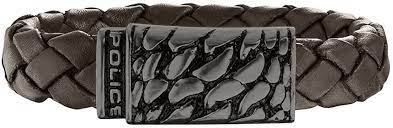 POLICE ALLIGATOR - Miesten rannekorut - PJ.25729BLC-02-L - 1