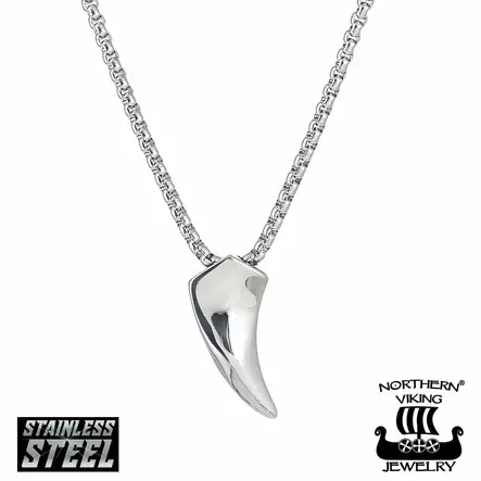 NVJ Fenrir Wolf-riipus 50cm - Miesten kaulakorut - NVJRS024_50cm - 1