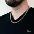 Teräskaulakoru, 45cm - Miesten kaulakorut - SSN-8405-6-45cm - 2