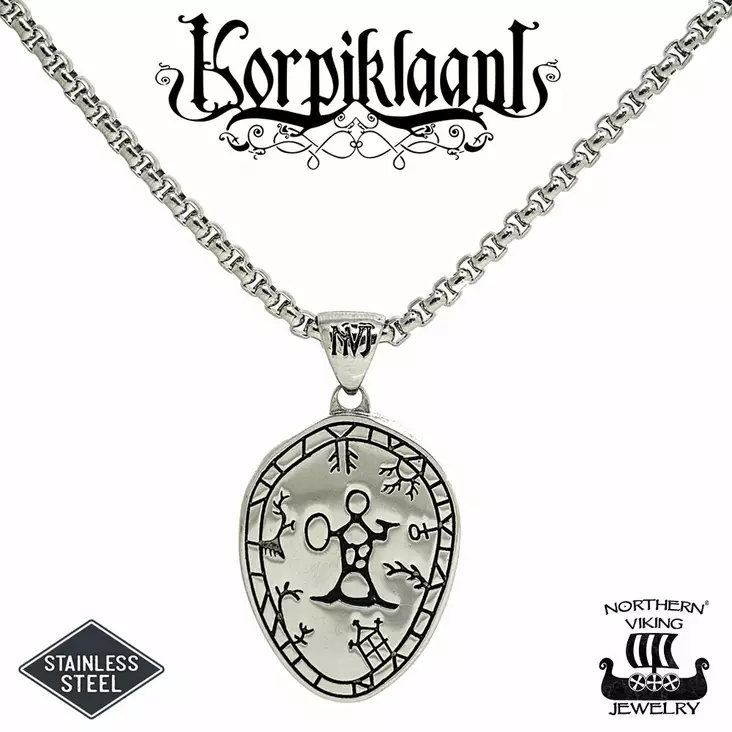 NVJ Riipus - Korpiklaani Noitarumpu - Kaulakorut - NVJRS075_55cm - 1