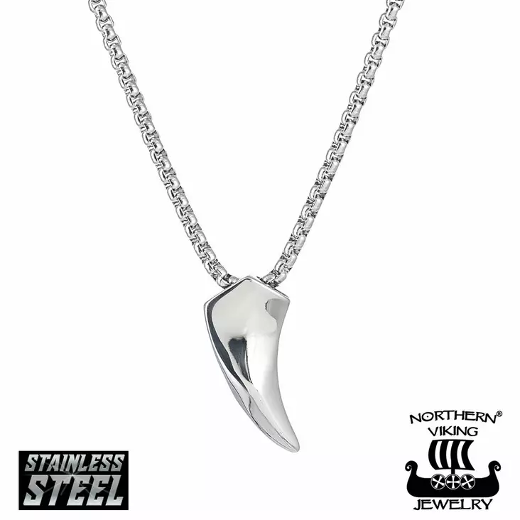 NVJ Fenrir Wolf-riipus 50cm - Miesten kaulakorut - NVJRS024_50cm - 1