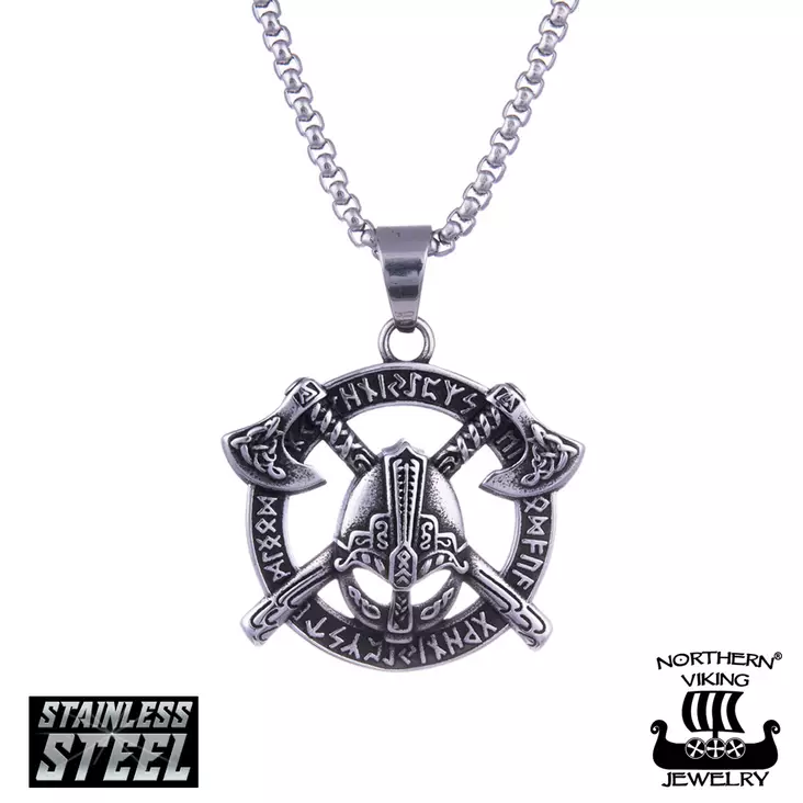 NVJ Warrior riipus, ketju 55cm - Muotikaulakorut - NVJRS099_55cm - 1