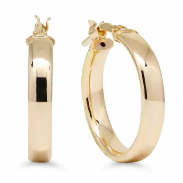 Hopeakorvakoru kullattu - Hopeakorut - DE-1726GP - 1